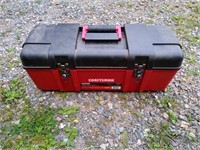 Craftsman toolbox with tray