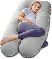 Meiz Pregnancy Pillow, Cooling Silky Pregnancy Pil