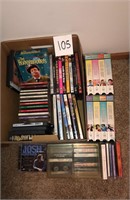 VHS/DVDS/CDS/Tapes