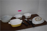 Corningware, Pyrex, Fire King & Pot Handles