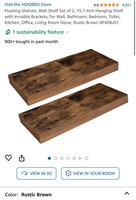 Floating Shelves, Wall Shelf Set of 2