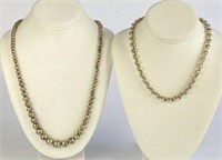 Sterling Necklaces, Lot of 2