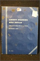 Liberty Standing Silver Half Dollar Collection 6