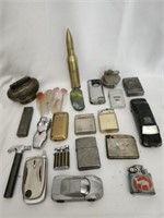 Estate Lot of Collectible Lighters