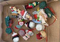 Christmas ornaments and decorations lot