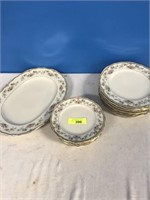 KRAUTHEIM SAUCERS, PLATES, PLATTER