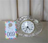 Staiger Lead Crystal Clock