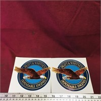 Lot Of 2 Pratt & Whitney Stickers