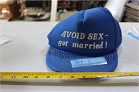 Avoid Sex Get Married Vintage Hat