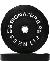 Signature Fitness 2" Olympic Bumper Plate
