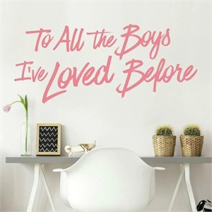 NETFLIX To All the Boys Peel and Stick Wall Decal
