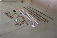 (16) Assorted Clamps