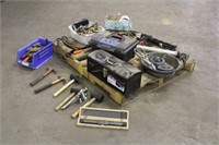Hammers,Mallets,Screwdrivers,(2) Tool Boxes &