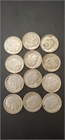 12 - silver dimes
