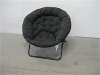 34" Diameter Portable Saucer Chair W/Tag