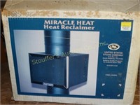 Miracle Heat heat reclaimer (insert in stovepipe)