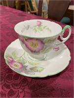 SHELLEY TEA CUP AND SAUCER