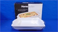 Homestyles 9 X 13 Ceramic Baking Dish With