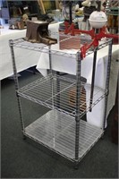 3 TIER METAL SHELF