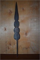 Hand Wrought Iron Spear Head