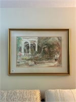 Charleston Print Signed by Magaret Petterson