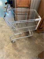 Small Short Metal Shopping Cart