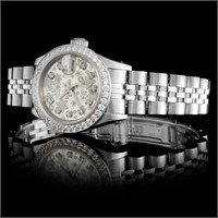 Diamond Ladies Rolex DateJust watch
