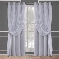 Exclusive Home Curtains Catarina Layered Solid