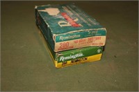(2) Boxes Assorted 280 Rem Ammo