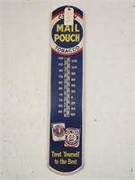 "Mail Pouch" Metal Thermometer