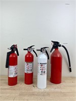 Fire extinguisher lot x4