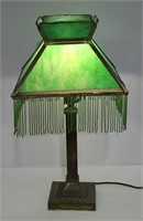 Arts & Crafts Stained Glass Table Lamp
