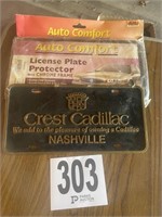 License Plate & Protector