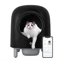 MANGOL Self-Cleaning Cat Litter Box: Automatic