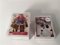 2 Boites de cartes de Hockey