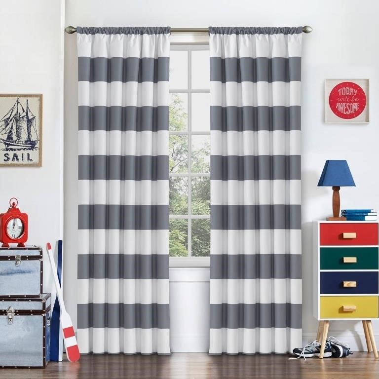 Eclipse Peabody Blackout Window Curtain