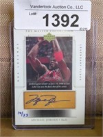 Michael Jordan card- reprint- of 2000 NBA