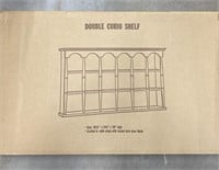 Double Curio Shelf
