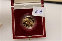 1897 Proof Sovereign Gold United Kingdom in origin