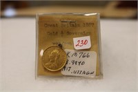 Great Britain « Sovereign Gold with attached ring