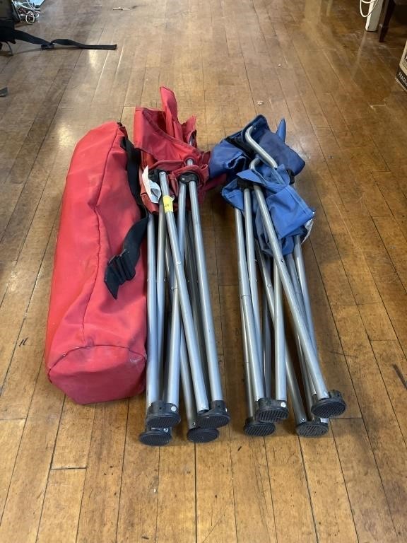 3 FOLDING CAMP CHAIRS