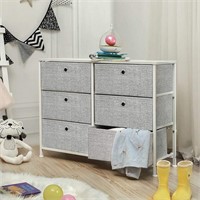 Lennox Furniture Storage Dresser with 6 Fabric Dry