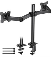 HUANUO DUAL ARM MONITOR MOUNT FOR 13-27 IN