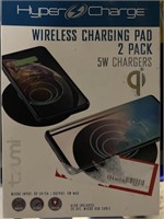 Hyper charge 2 pack wireless charging pad