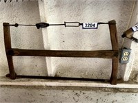 Antique Wooden 27" Buck Saw