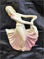 Hull Pottery Art Deco Dancing Lady Planter