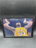 Autographed Shaquille O’Neal Framed Photograph