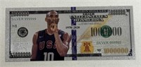 2009 $1,000,000 KOBE BRYANT SILVER NOTE