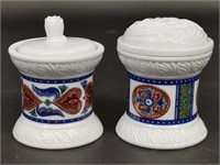 Elizabeth Arden Byzantium Candle Jars w Lids