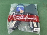 Dear forms slippers new in plastic black XL 11-12